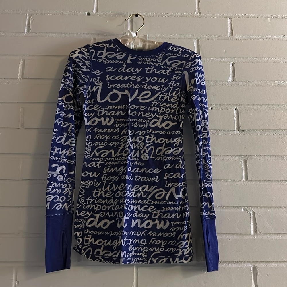 Lululemon Lightweight Long Sleeve Shirt